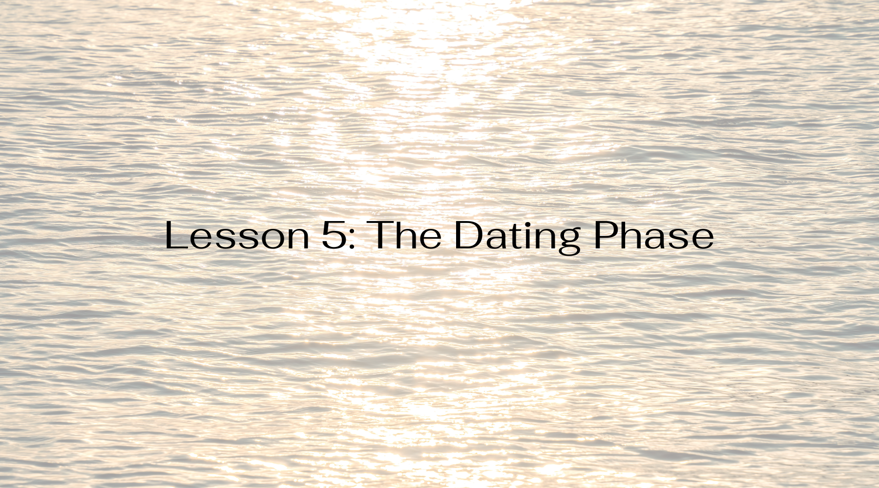 the wig dating phase