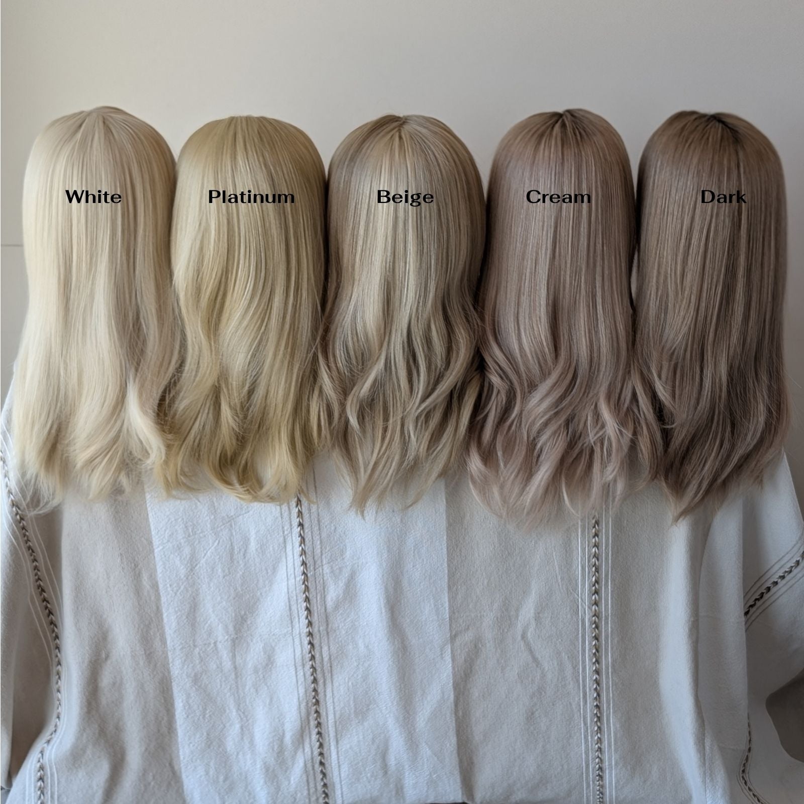 blonde wig collection