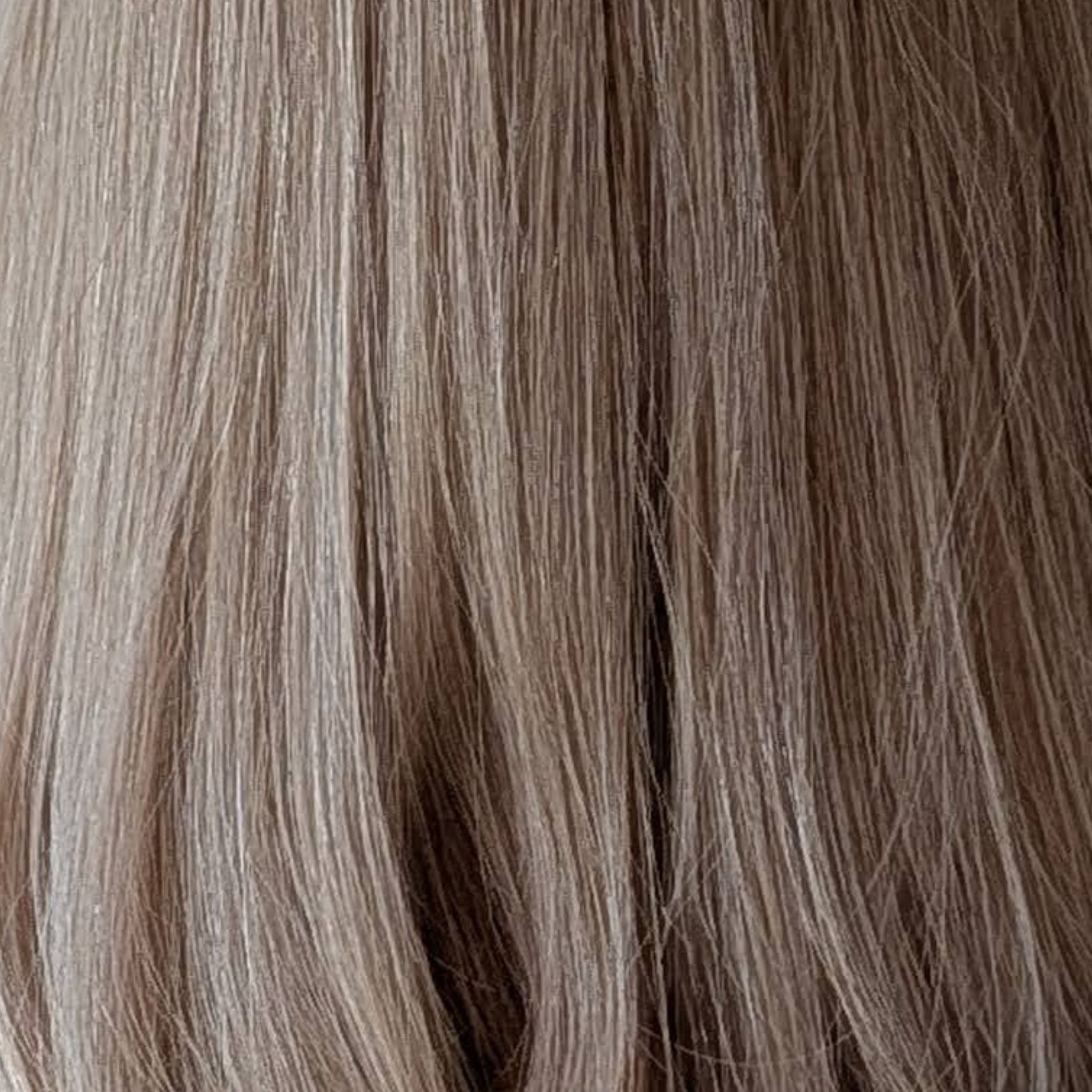 cream blonde human hair