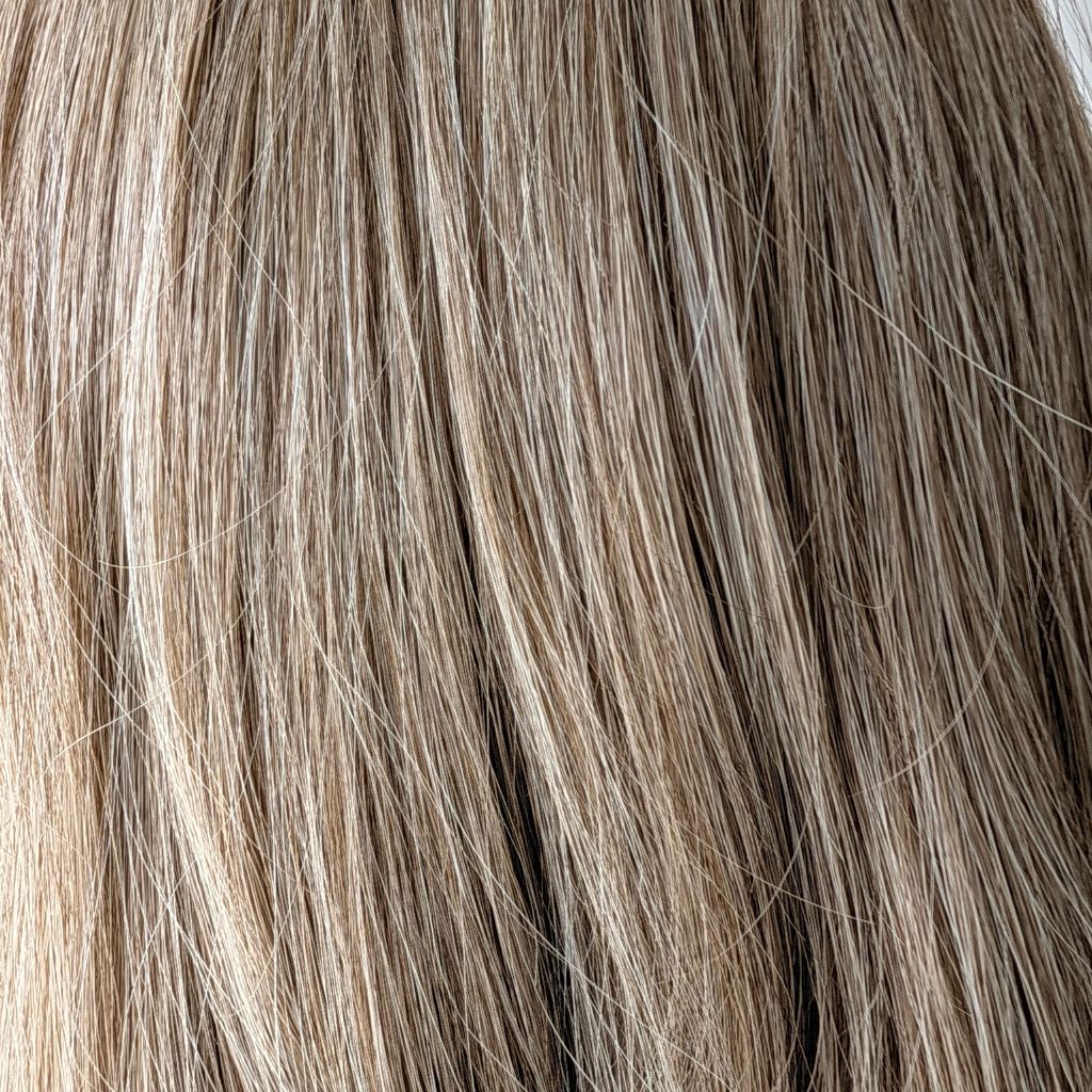 cream blonde luxury synthetic