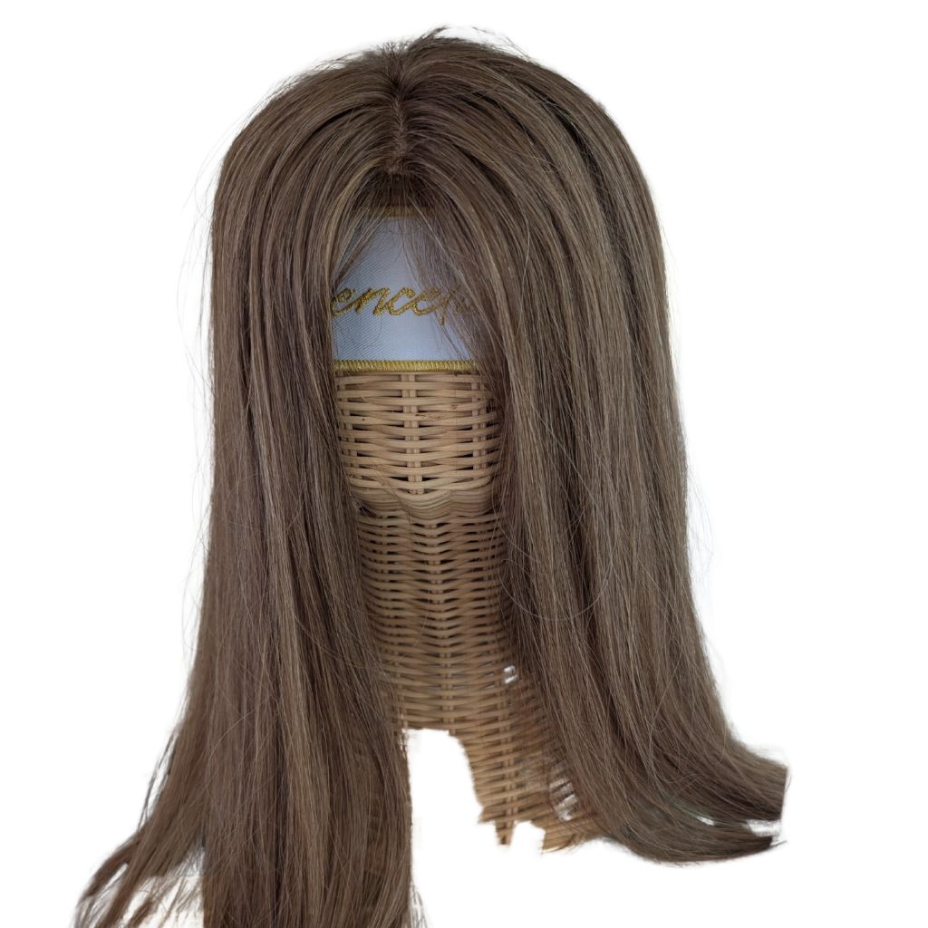 Full Topper, Bronde, Remy Human Hair, Front
