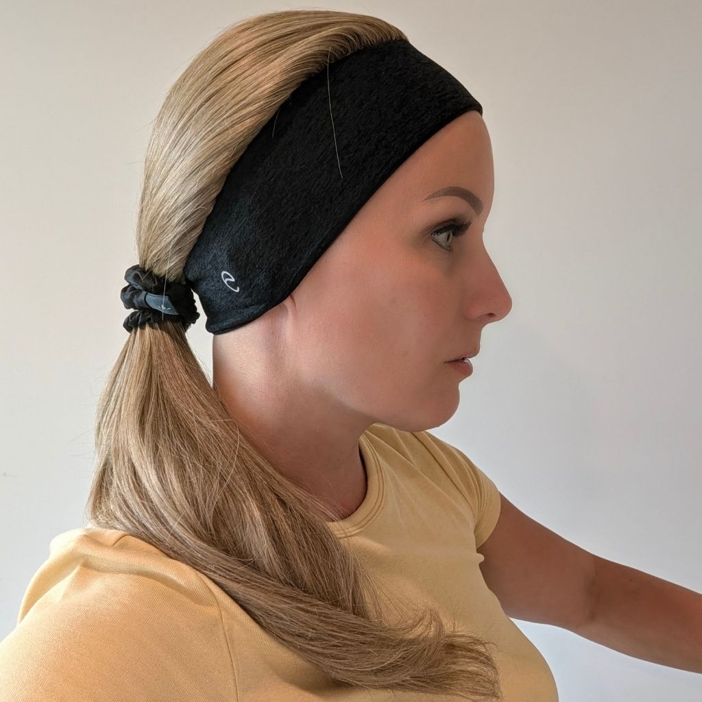 Headband Wig, Dark Blonde, Luxury Synthetic, Ponytail