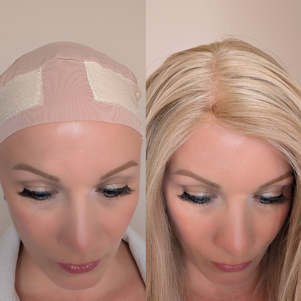 Lace Wig Grip Cap Beige