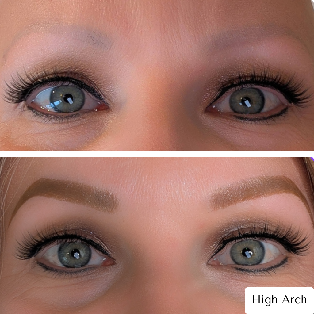 Temporary Eyebrow Tattoo