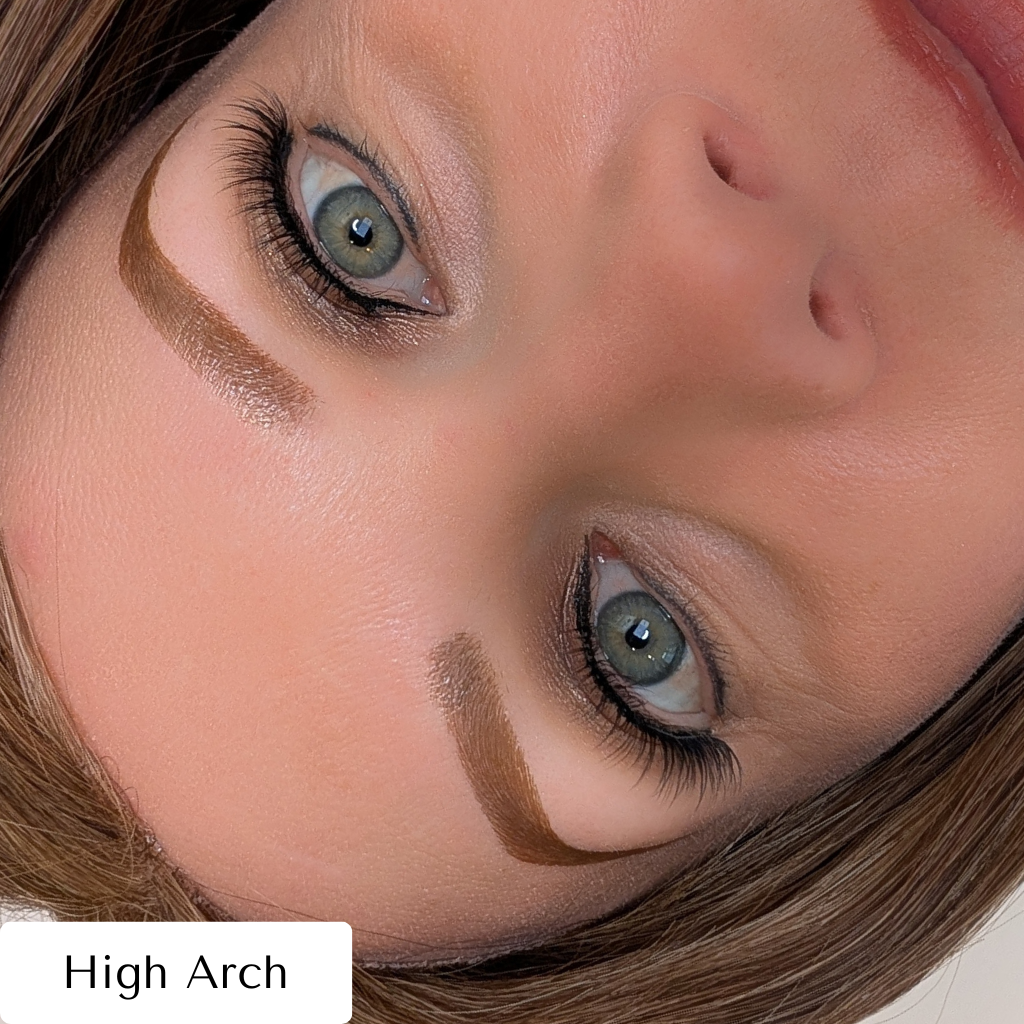 Temporary Eyebrow Tattoos High Arch Bronde