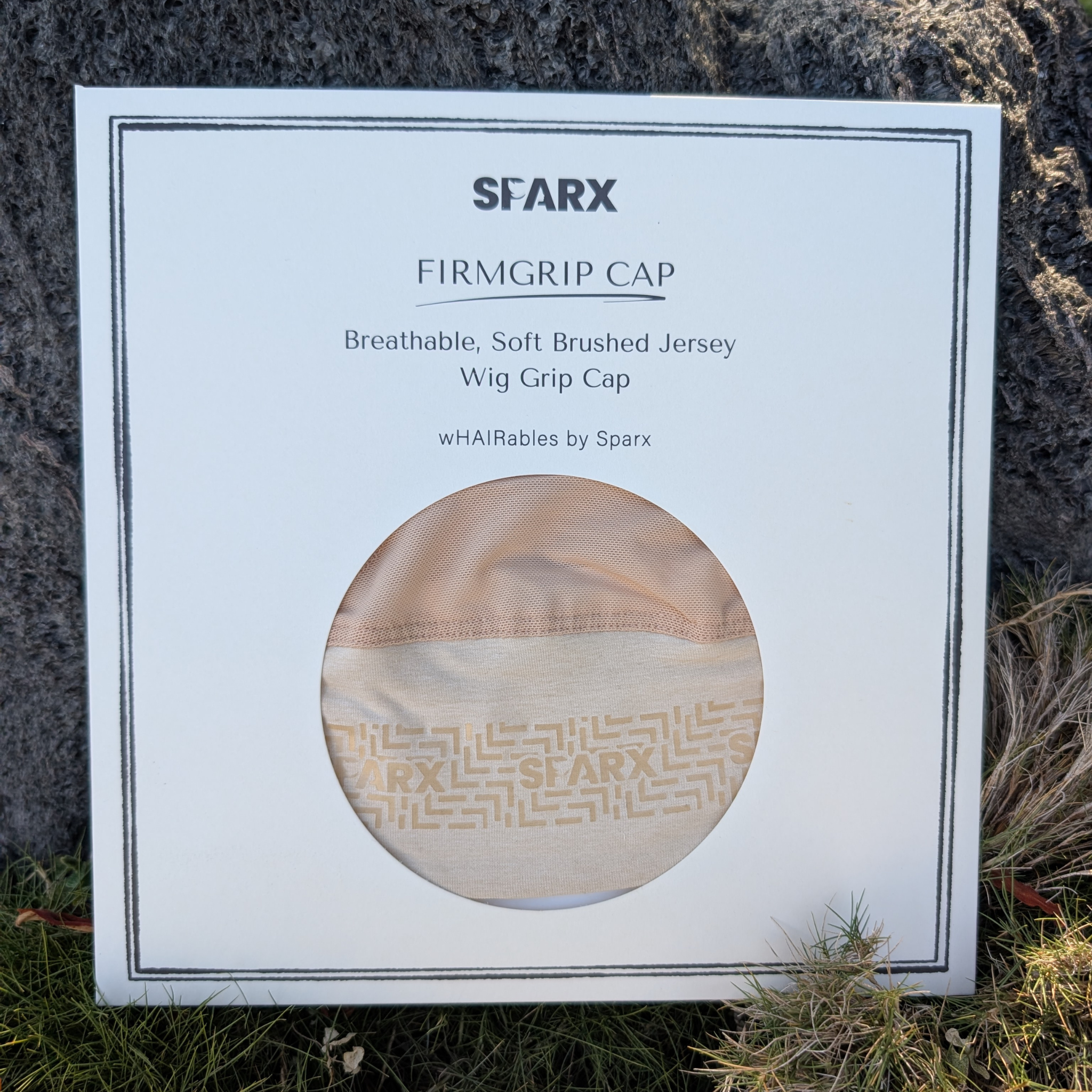 wig grip cap beige sparx