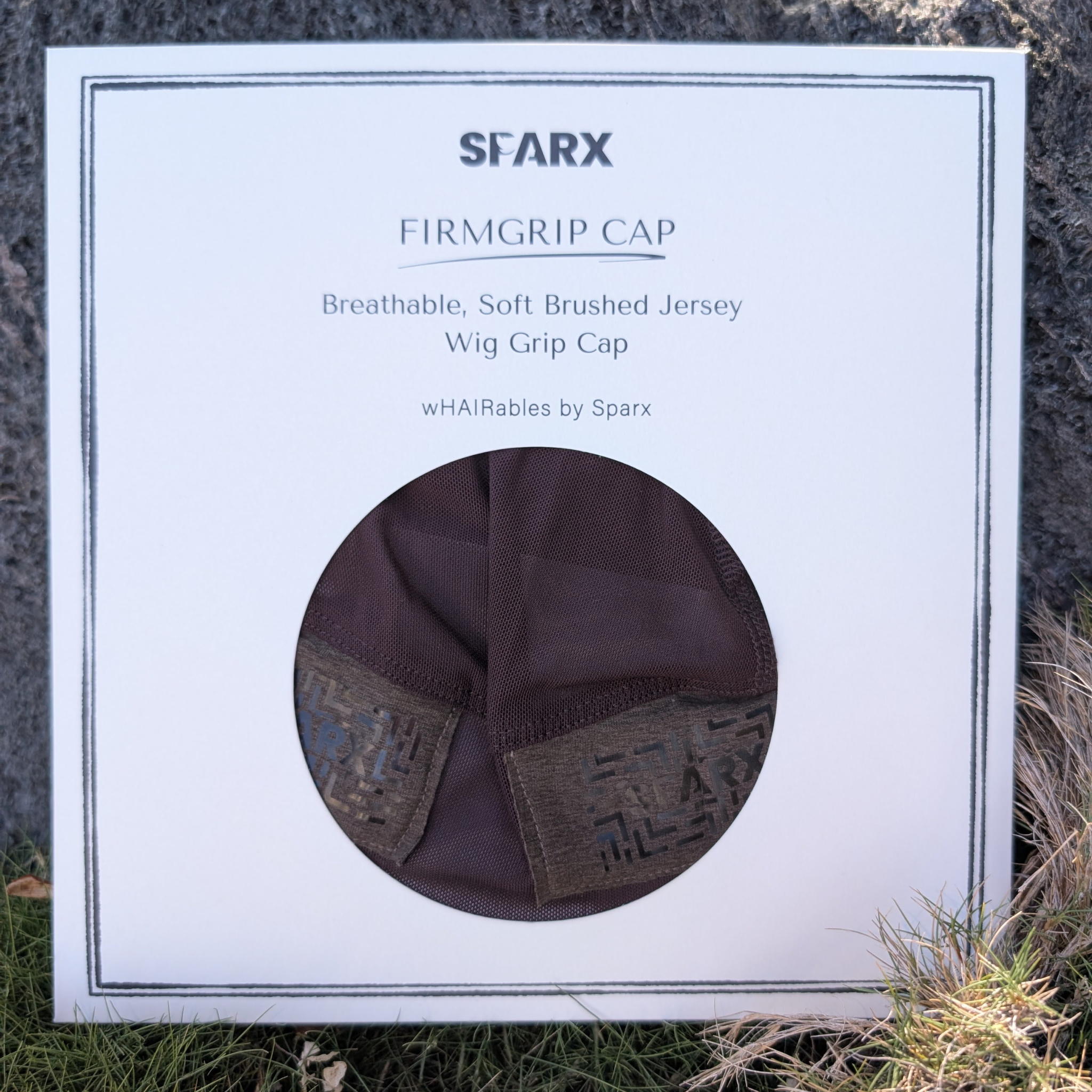 wig grip cap dark brown sparx