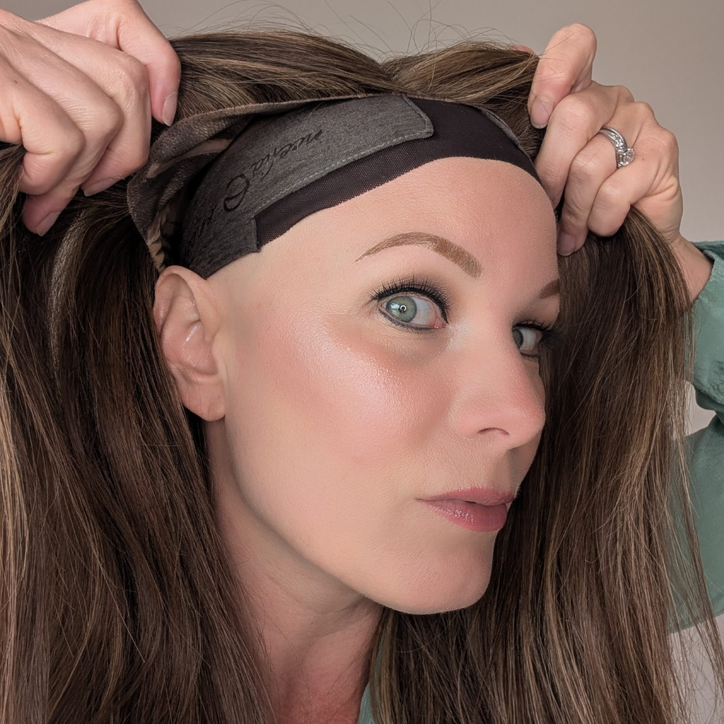 lace wig grip dark brown