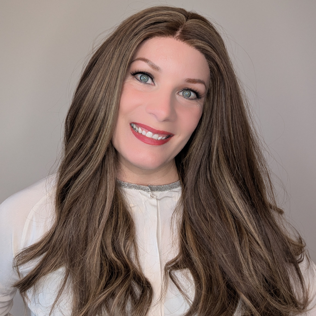 light brown long wig luxury synthetic