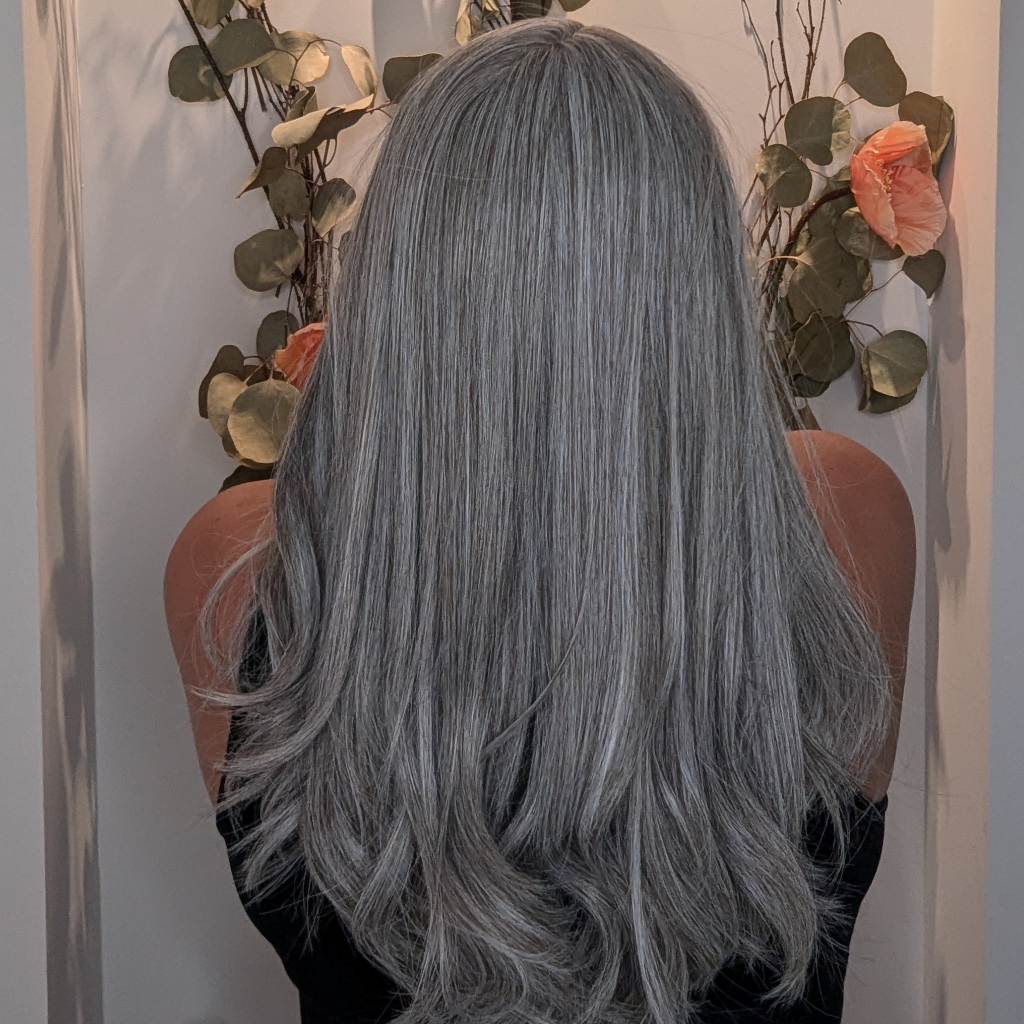 light grey luxury synthetic