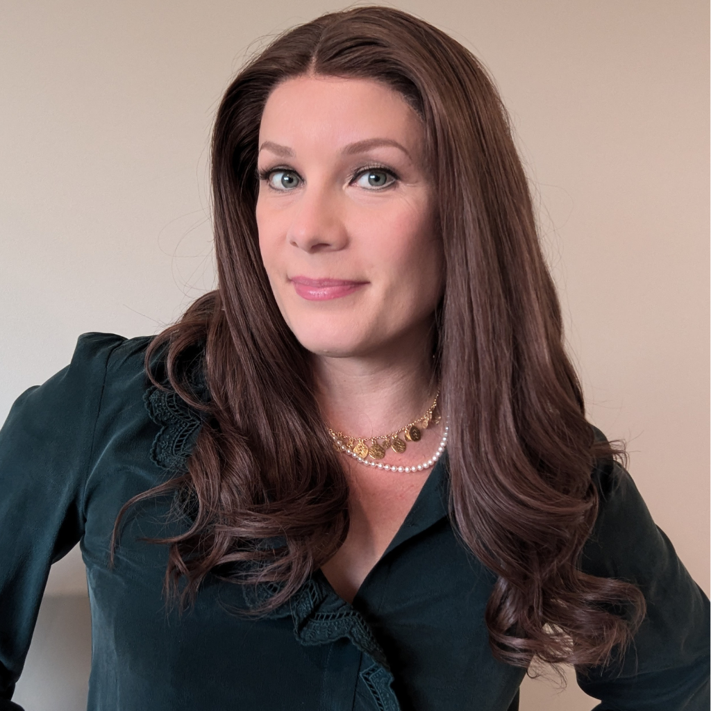medium brown long wig human hair