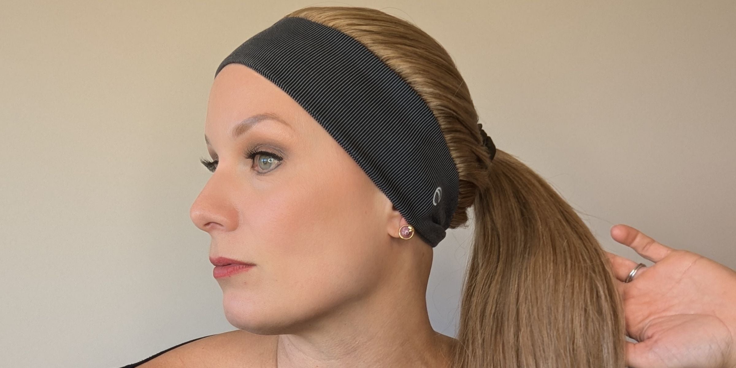 sport headband wig up