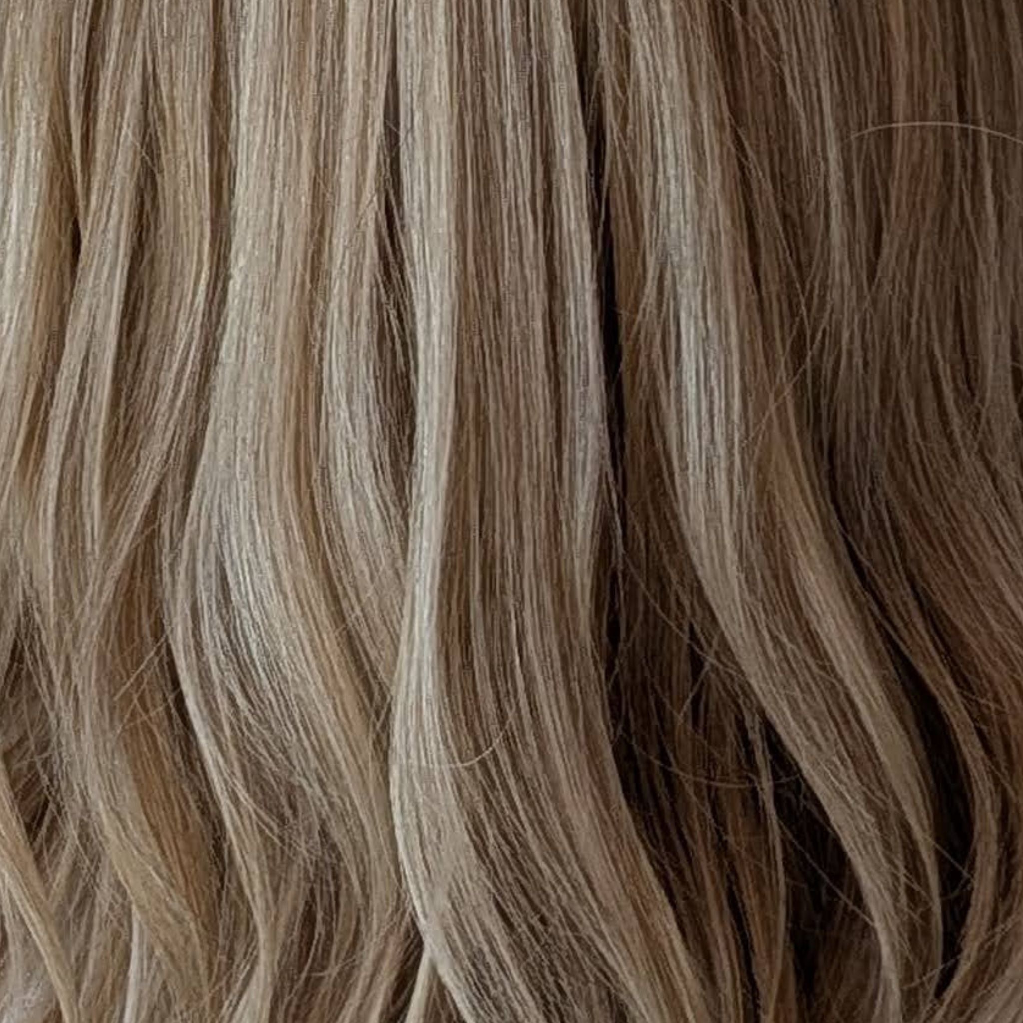 Beige Blonde Human Hair