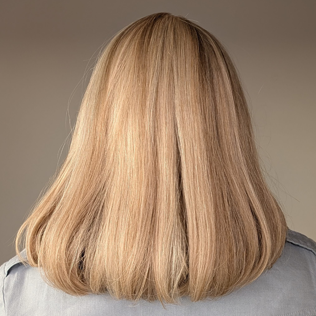 Shoulder Length Wigs Blonde