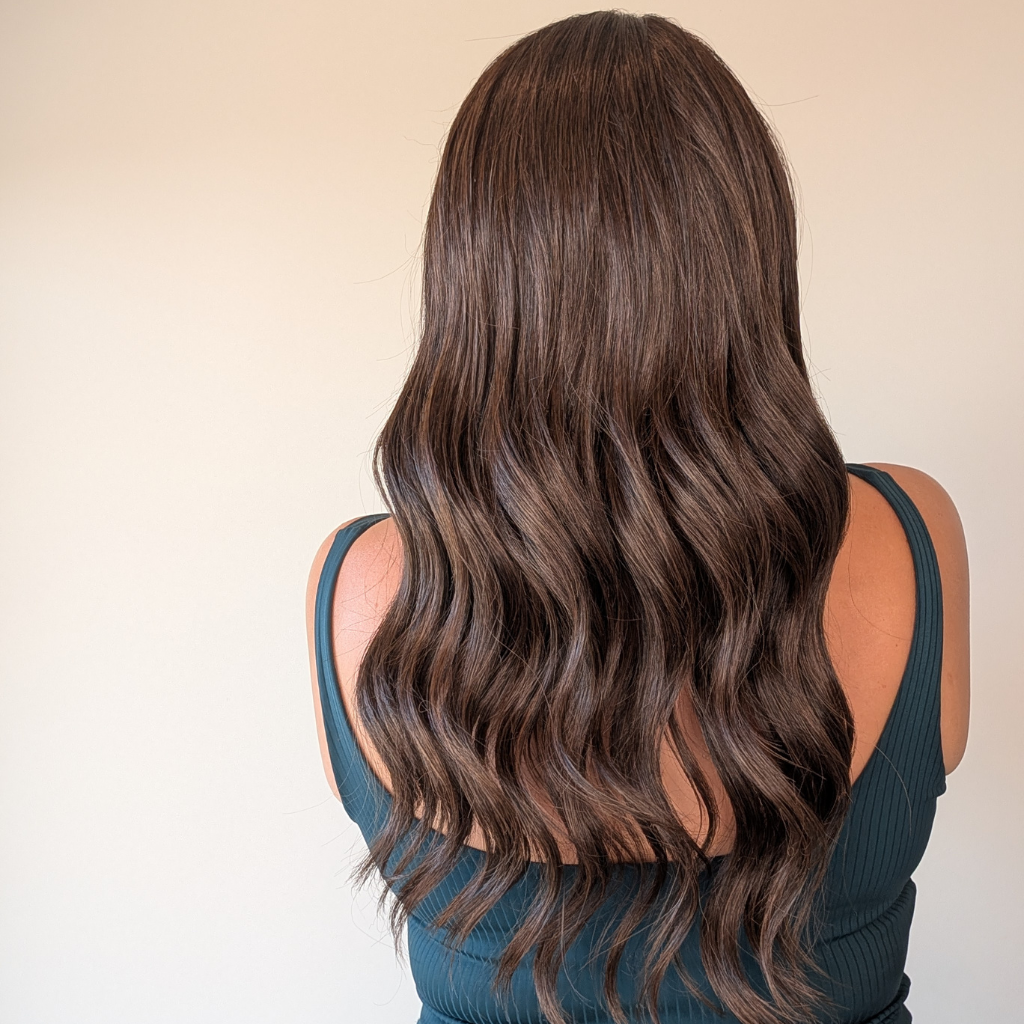 sport wig medium brown synthetic