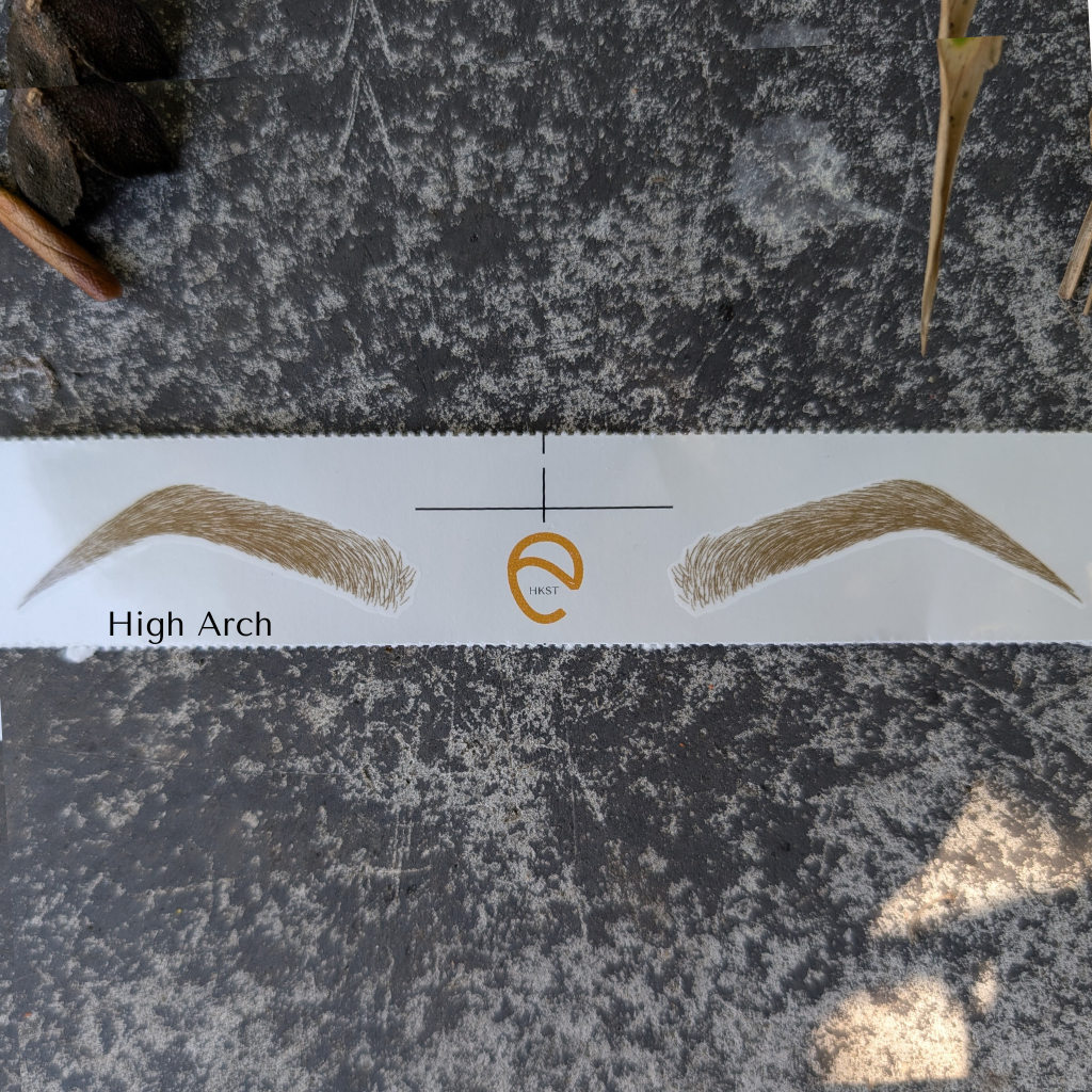 Temporary Eyebrow Tattoos High Arch Bronde