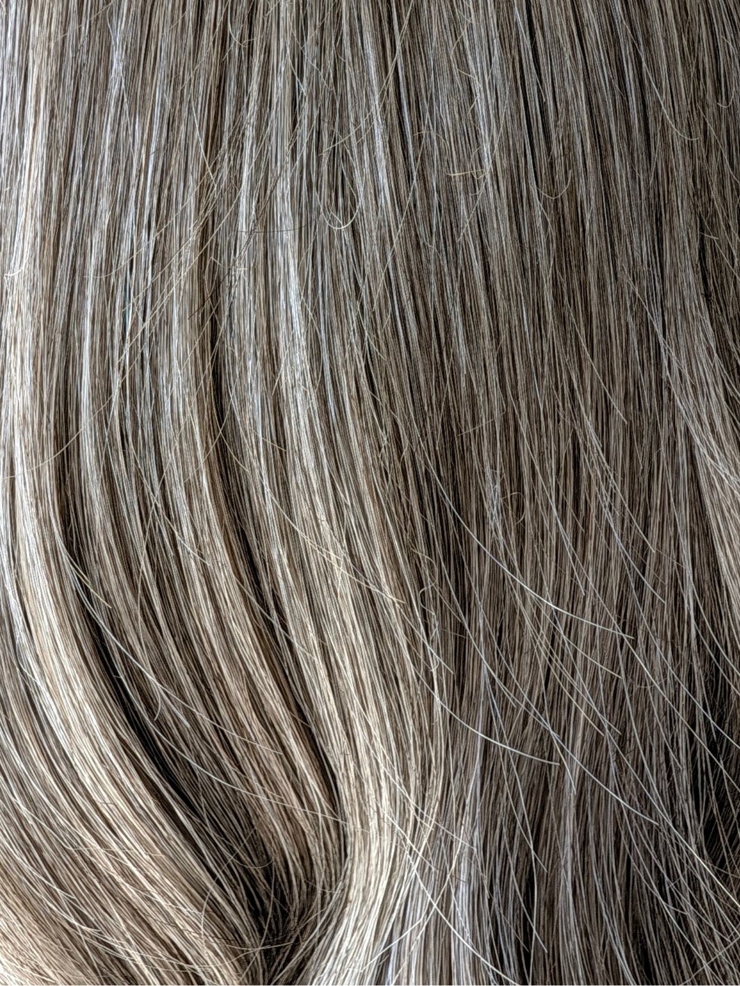 light grey heat friendly synthetic